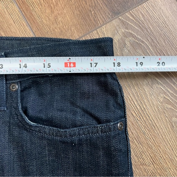 Paper Denim & Cloth Jeans Womens Size 32 Sienna Low Rise Straight  Dark Wash - Picture 8 of 12